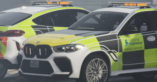 [ELS][NHW] BMW X6 Traffic Officer